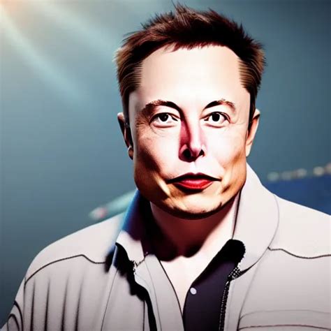 Elon Musk Is A Potato Realistic Unreal Engine Render Stable