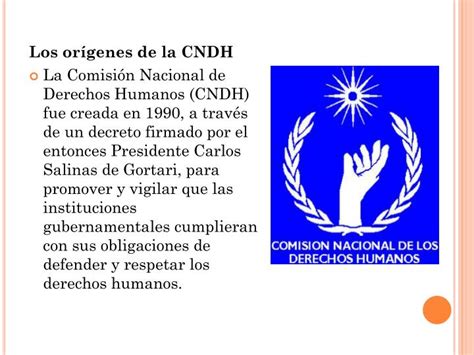 PPT Comisión nacional de los derechos humanos cndh PowerPoint