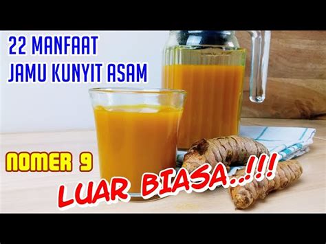 Temukan Khasiat Jamu Kunyit Asam Yang Jarang Diketahui