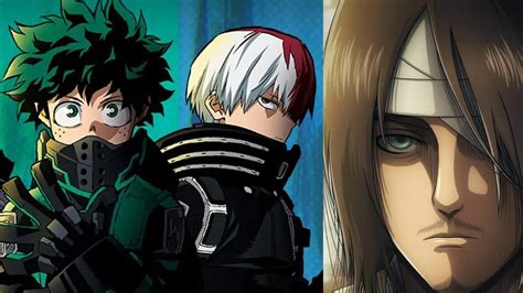 My Hero Academia Y Attack On Titan Están Nominadas A Mejores Series Animadas