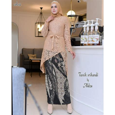 Raya 2024 Srikandi S Brocade Kebaya Tunic Modern Kebaya