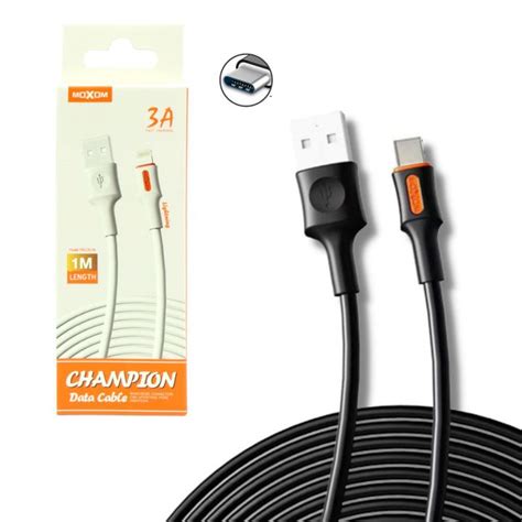 MOXOM Cable MX CB146 Type C Cable 3A USB Fast Charging Cable Trans