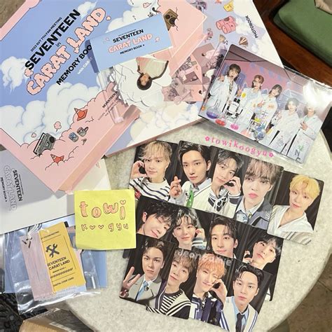 READY Pc SEVENTEEN In Caratland 2023 MEMORY BOOK 7th Fan Meeting