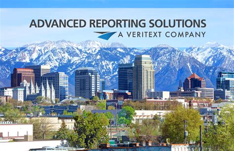 Veritext Welcomes Utah Based Advanced Reporting Solutions