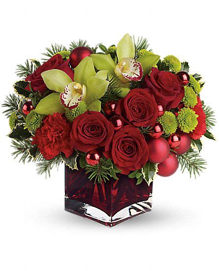 Teleflora's Merry & Bright Flowers, Teleflora's Merry & Bright Flower Bouquet - Teleflora.com