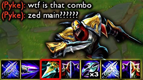 New Zed Combo Prowler S Claw Is Op Youtube