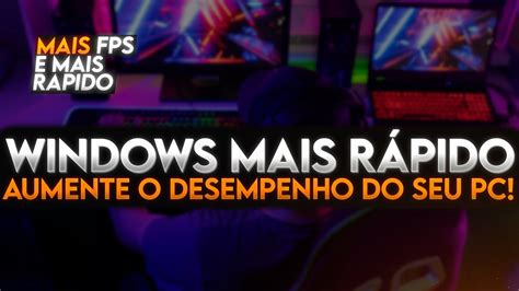 COMO OTIMIZAR E DEIXAR SEU PC MAIS RAPIDO OTIMIZAR PC PARA JOGOS