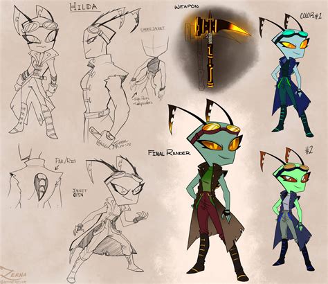 Comm Hilda Character Sheet By Zerna On Deviantart