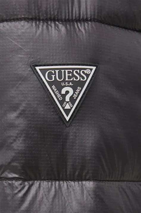 Куртка Guess мужская цвет чёрный зимняя | ANSWEAR.ua