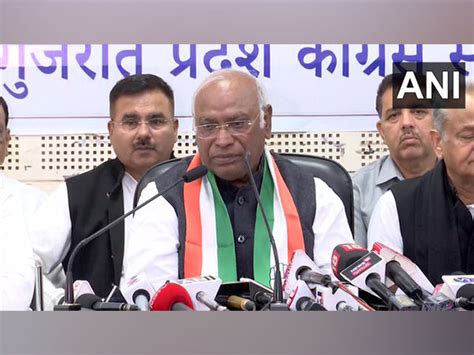 Gujarat Kharge Says Bjp Leaders Giving Provocative Speeches In Poll Bound State