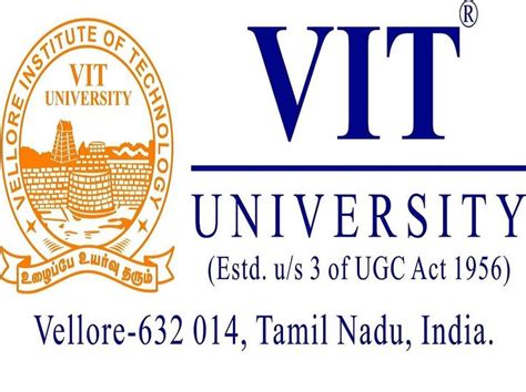 Admission In Vit University Tamil Nadu India Vit University