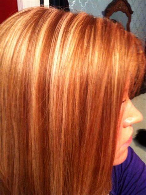 Natural Red Hair With Highlights And Lowlights Natural Red Hair With Blonde Highlights I Have