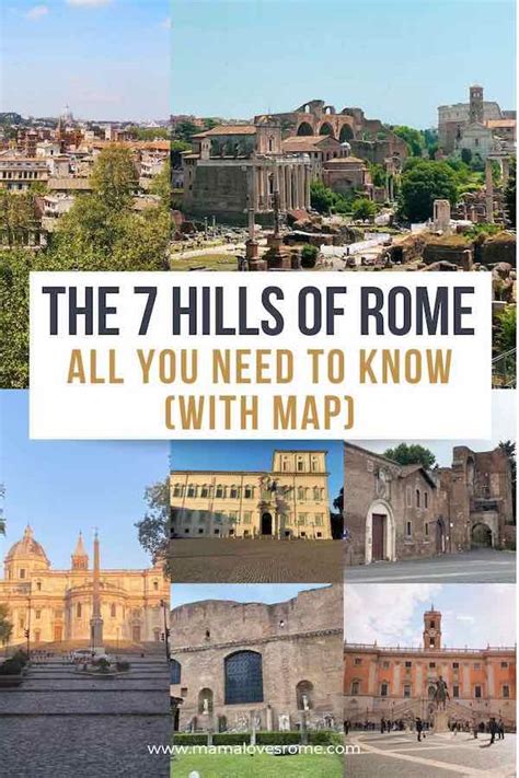 The 7 hills of Rome: list, main attractions, how to visit - Mama Loves Rome