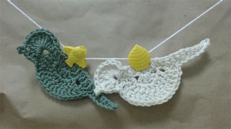 Crochet Bird Applique Advanced Stitches YouTube