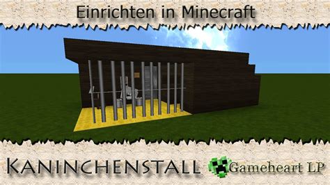 Minecraft Kaninchenstall Einrichten In Minecraft Youtube