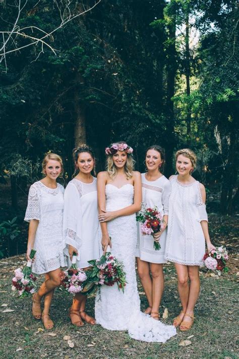 28 Boho Chic Bridesmaids Looks That Excite Weddingomania