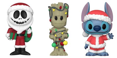 Stitch Jack Skellington And Groot Holiday Funko Soda Figures Bring The