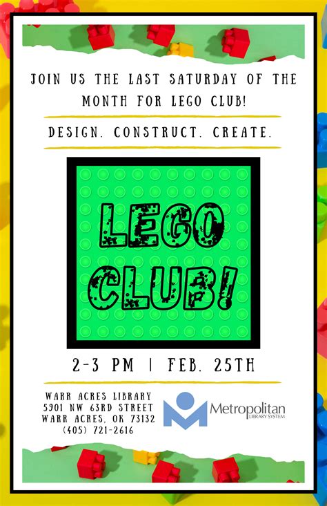 Lego Club Metropolitan Library System