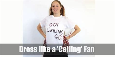 A Ceiling Fan Costume For Halloween