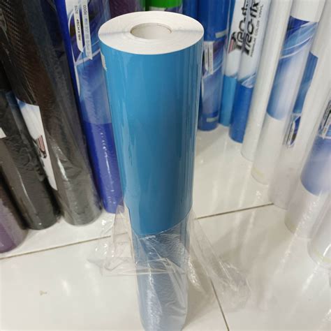 Stiker Skotlet Profix Biru Muda Glossy Stiker Biru Stiker Motor Warna
