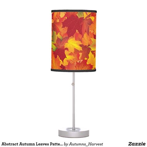 Autumn Leaves Desk Lamp