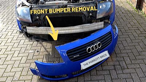 Audi TT Front Bumper Removal Mk1 8N YouTube