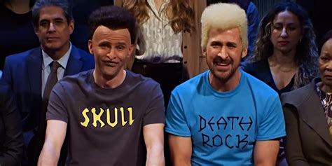 Ryan Gosling Beavis Performance Breaks the SNL Cast