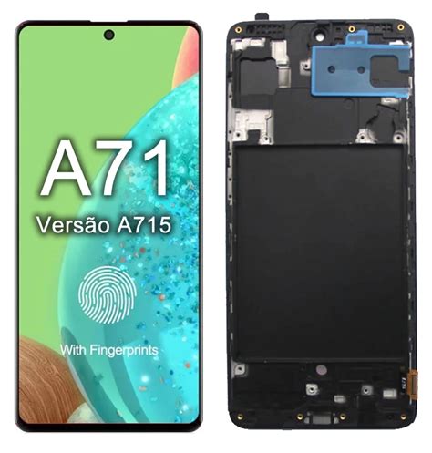 Tela Amoled Display Frontal Para Samsung Galaxy A Original Aro