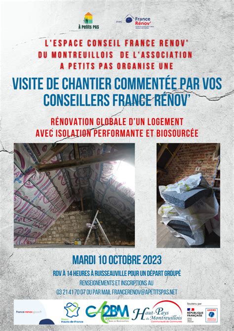 Visite De Chantier Rénovation Performante À Petits Pas Terre De