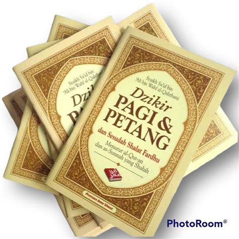 Jual Buku Dzikir Pagi Dan Petang Pustaka Ibnu Umar Shopee Indonesia