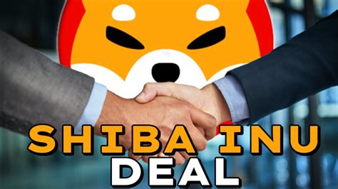 IF SHIBA INU GETS THIS DEAL DONE THE PRICE WILL EXPLODE PRE