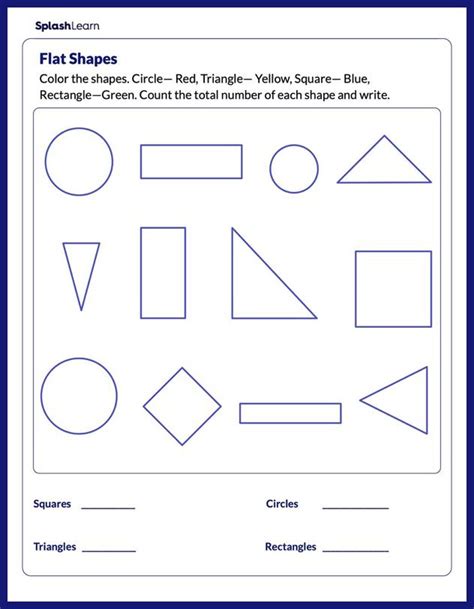 Shape Identification Worksheets Fun Activities For Learning Shapes