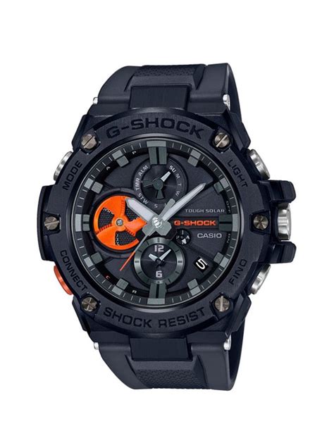 GST B100B 1A4ER Montre Casio G SHOCK STEEL BLUETOOTH GST B100B