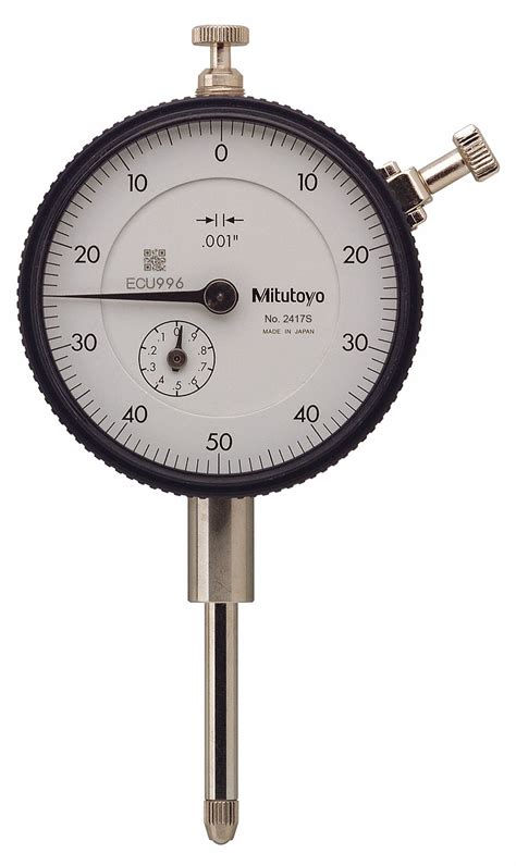 Mitutoyo Dial Indicator Lug Back In To In Range Balanced