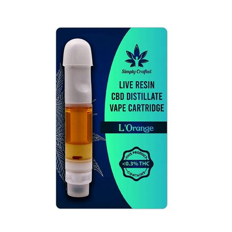 Simply Crafted Free Shipping 25 Off With Code Leafly L Orange Live Resin Cbd Distillate