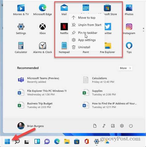 How To Pin Apps From The Windows Start Menu To The Taskbar Digisrun