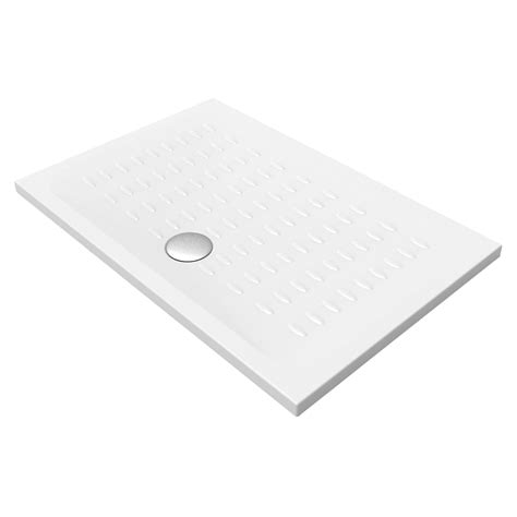 Piatto Doccia Azzurra Serie Ellisse In Ceramica Bianco X Cm H Cm