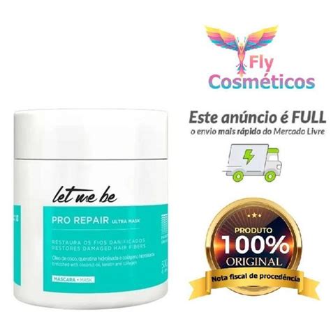 Let Me Be Btx Pro Repair Ultra Mask Organic Passo Único 500 G Máscara