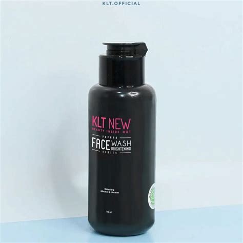 Jual New Klt Klt New Black Face Wash Sabun Wajah Klt Original