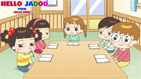 Jadoo Đi Học Nhóm Xin Chào Jadoo Phim Hoạt Hình Hello Jadoo Được