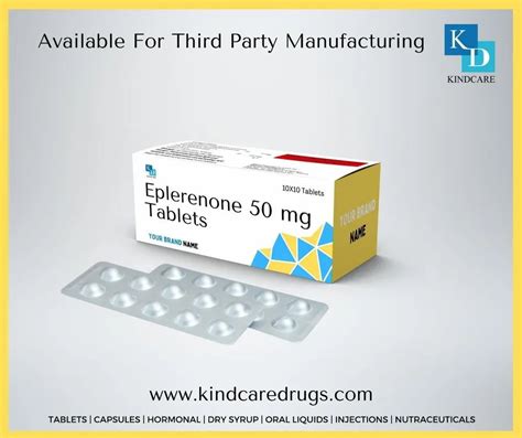 Allopathic Eplerenone 50 Mg Tablets In Roorkee For Commercial At Rs