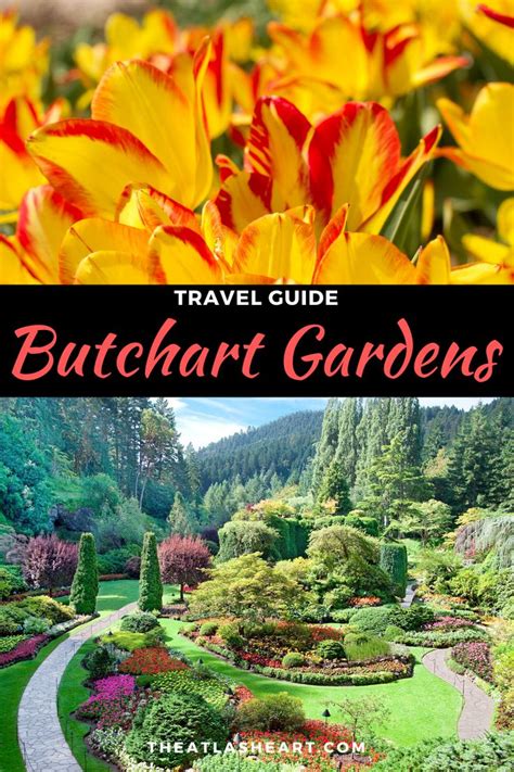 Postcard From The Butchart Gardens In Victoria Bc In Butchart