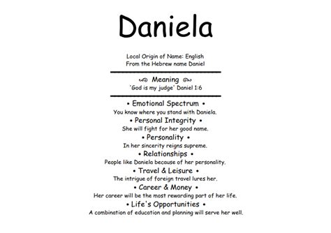 Daniela Meaning Of Name