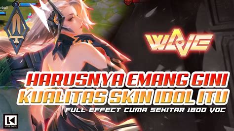 Review Skin Yena Flame Wave Skin Idolnya Aov Keren Gini Ya Youtube