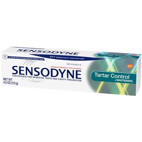 Sensodyne Tartar Control Plus Whitening Toothpaste | Hy-Vee Aisles Online Grocery Shopping