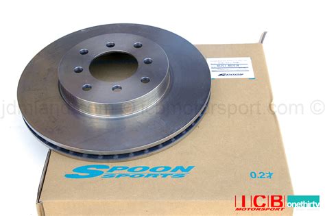 Spoon Sports Brake Rotor Front For Twin Block Calipers 280mm Civic