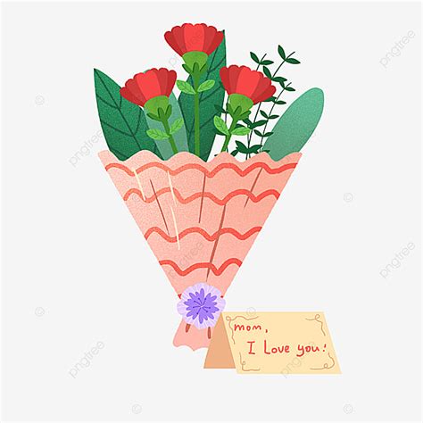 Mothers Day Cards Clipart Vector Mothers Day Wishes Flowers Carnations