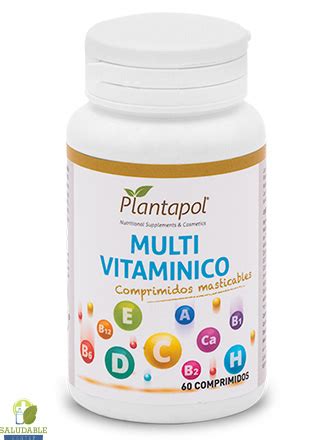 Multivitaminico Comprimidos Masticables Plantapol Parafarmacia Sal