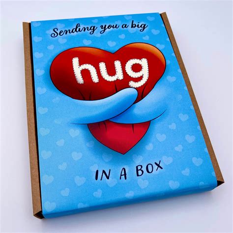 Hug In A Box Letterbox T Hamper Ts For Her Birthday Etsy Uk