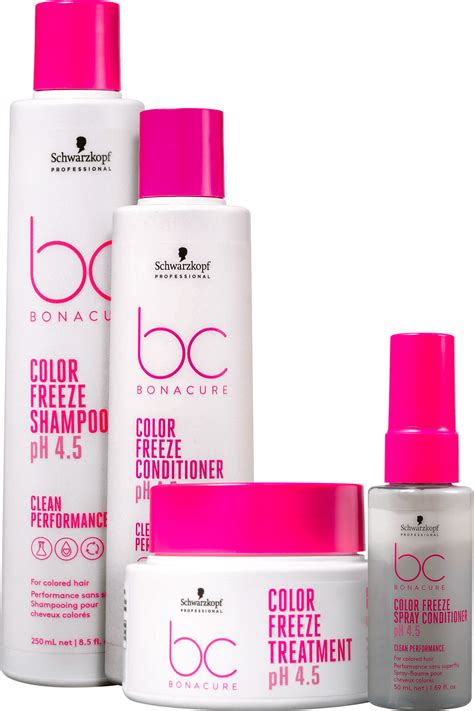 Kit Schwarzkopf BC Bonacure Color Freeze Beleza Na Web